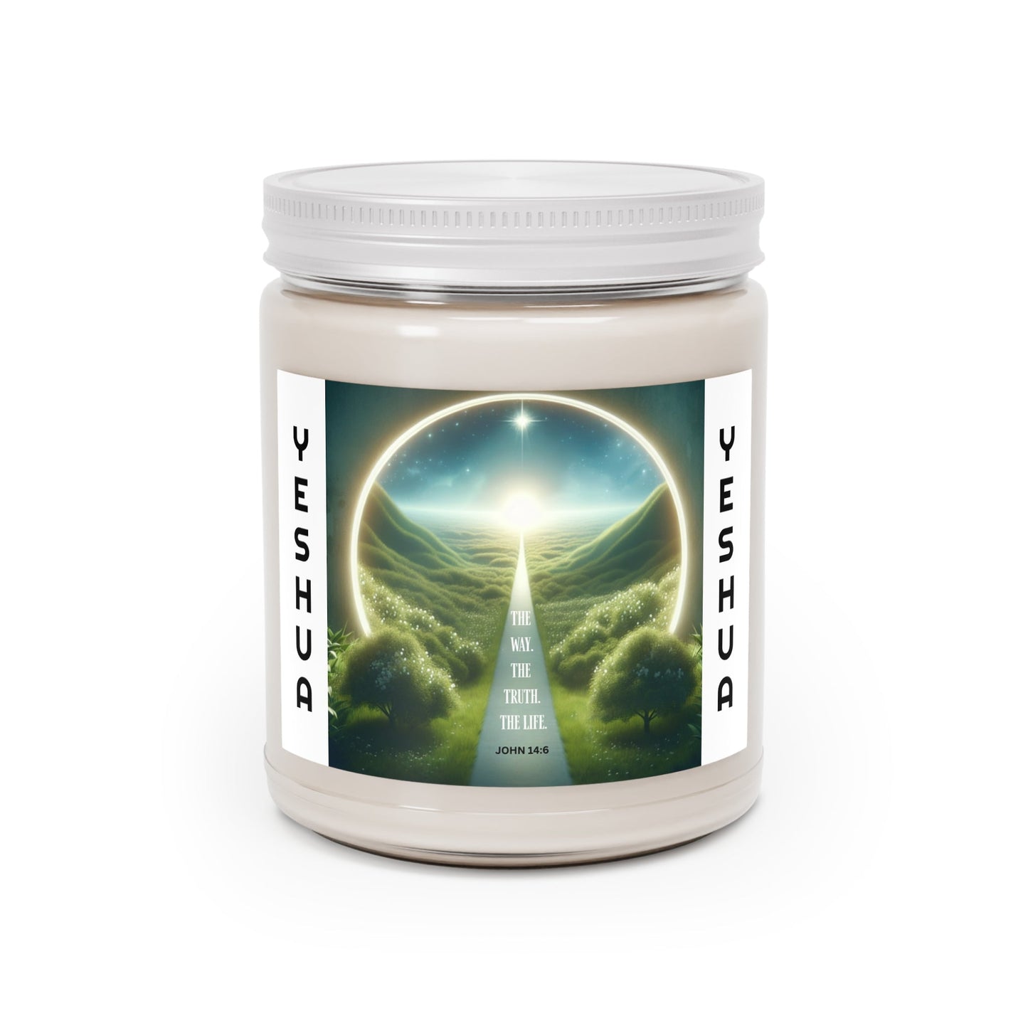 Yeshua-Inspired Aromatherapy Jar Candle