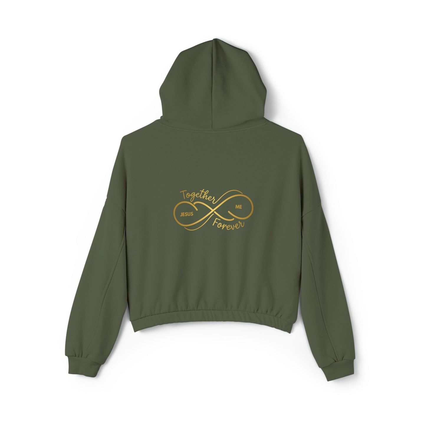 Infinity Loop JESUS and Me Women's Hoodie (Design on Back)