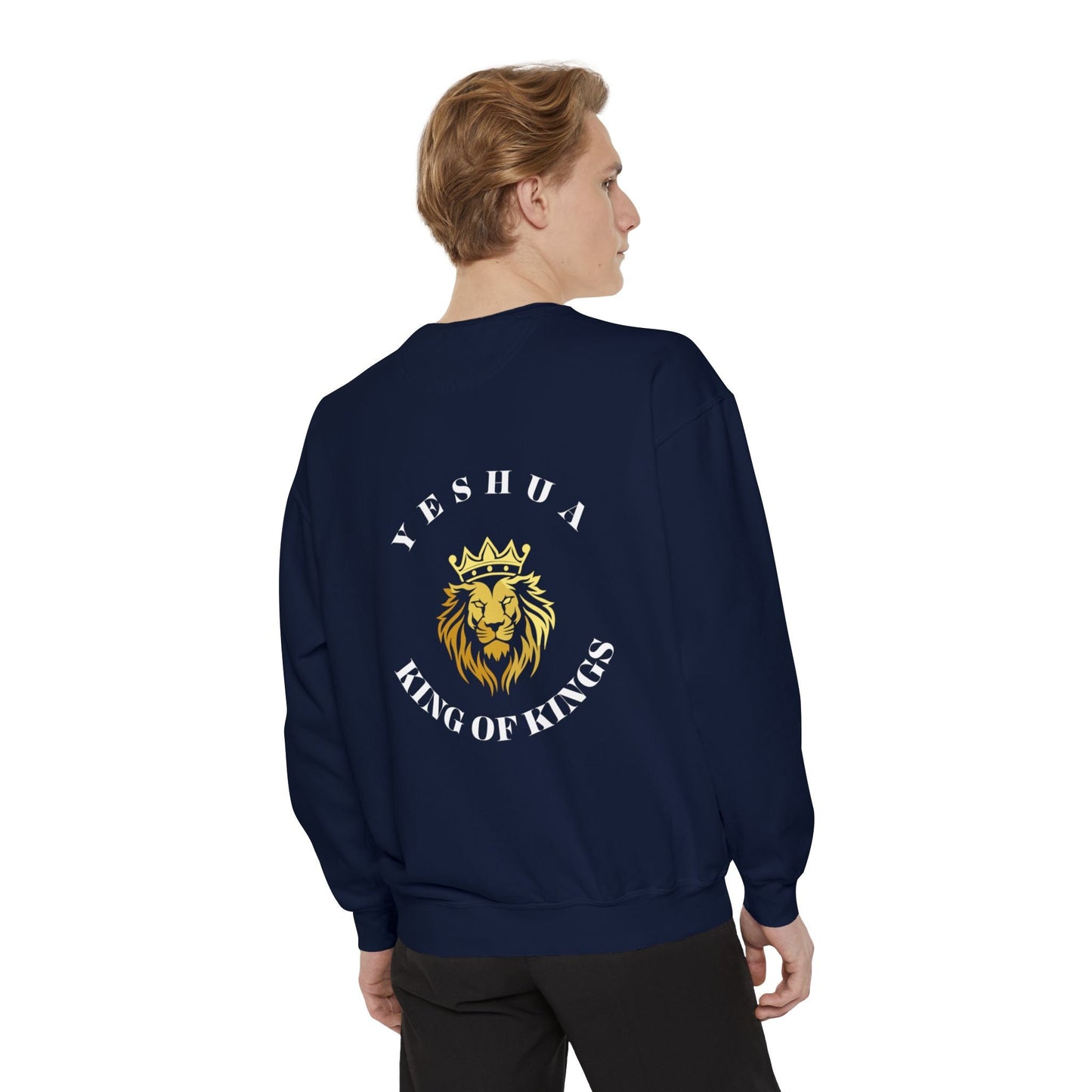 Yeshua Lion Garment-Dyed Sweatshirt