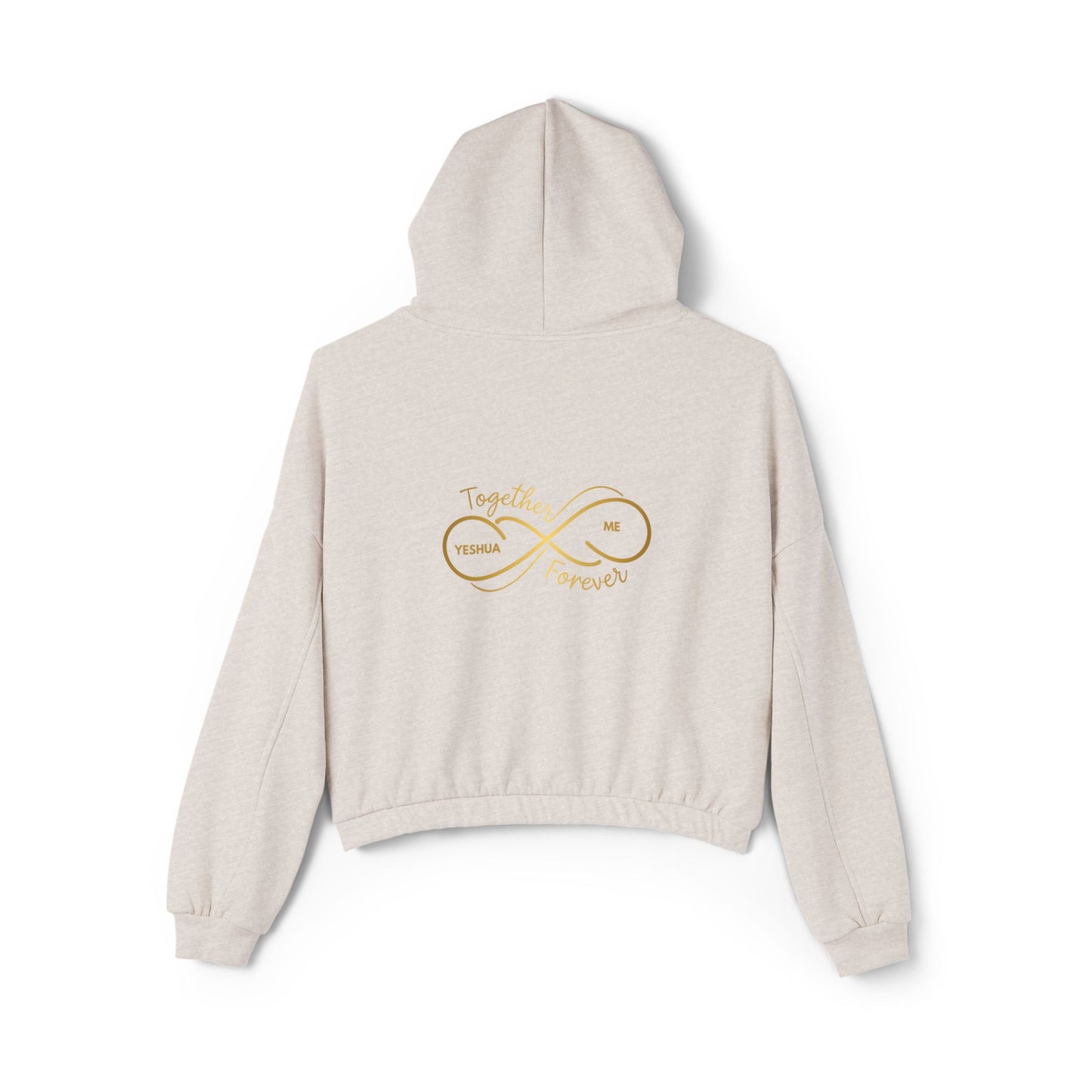 Infinity Loop YESHUA and Me Women's Hoodie (Design on Back)