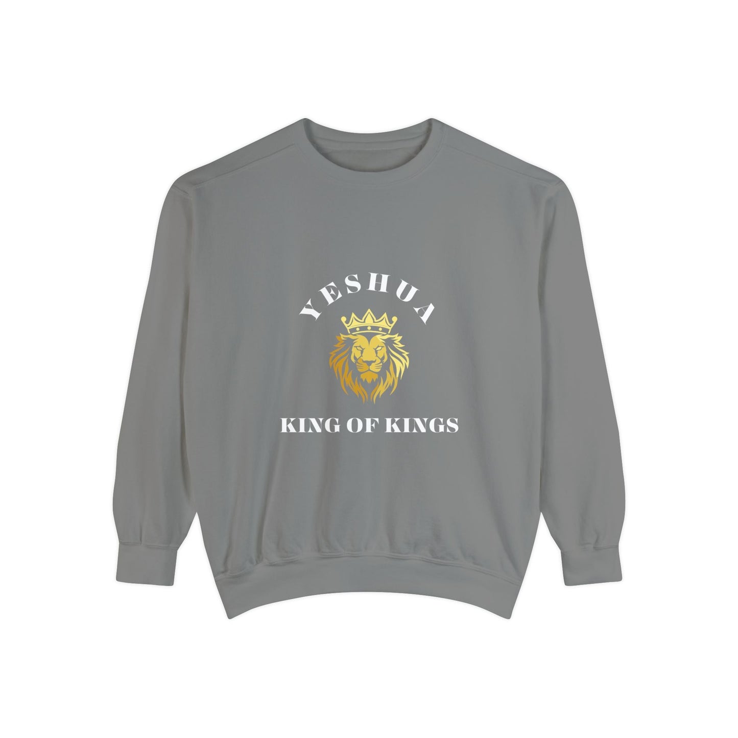 Yeshua Lion Garment-Dyed Sweatshirt