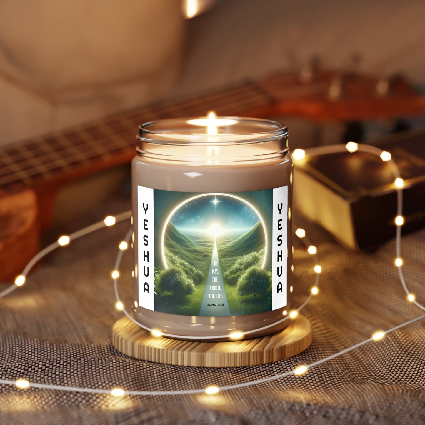 Yeshua-Inspired Aromatherapy Jar Candle