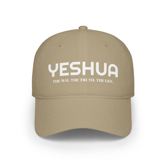 John 14:6 Yeshua Cap | Faith- Inspired Scriptured Hat