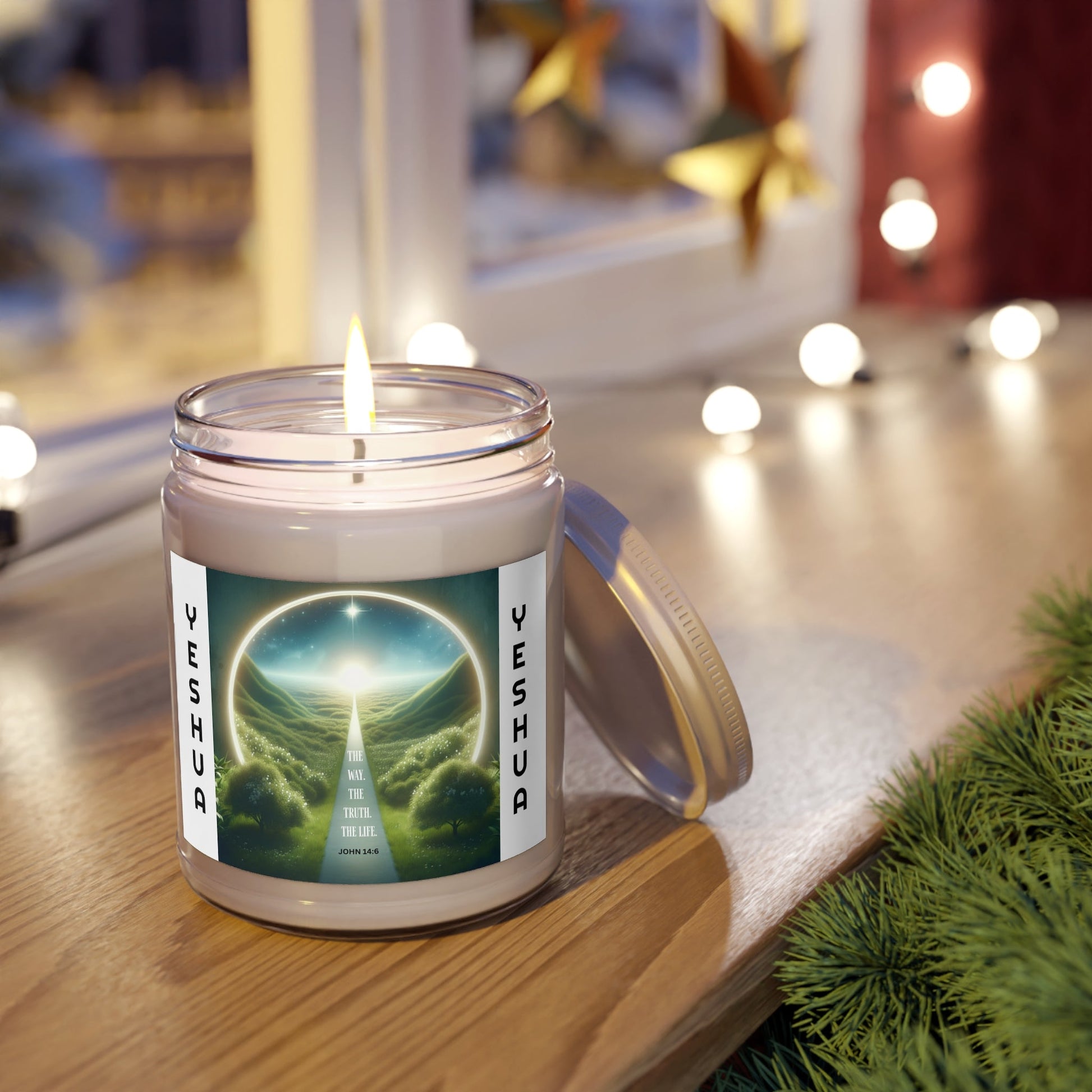  Yeshua-Inspired Aromatherapy Jar Candle