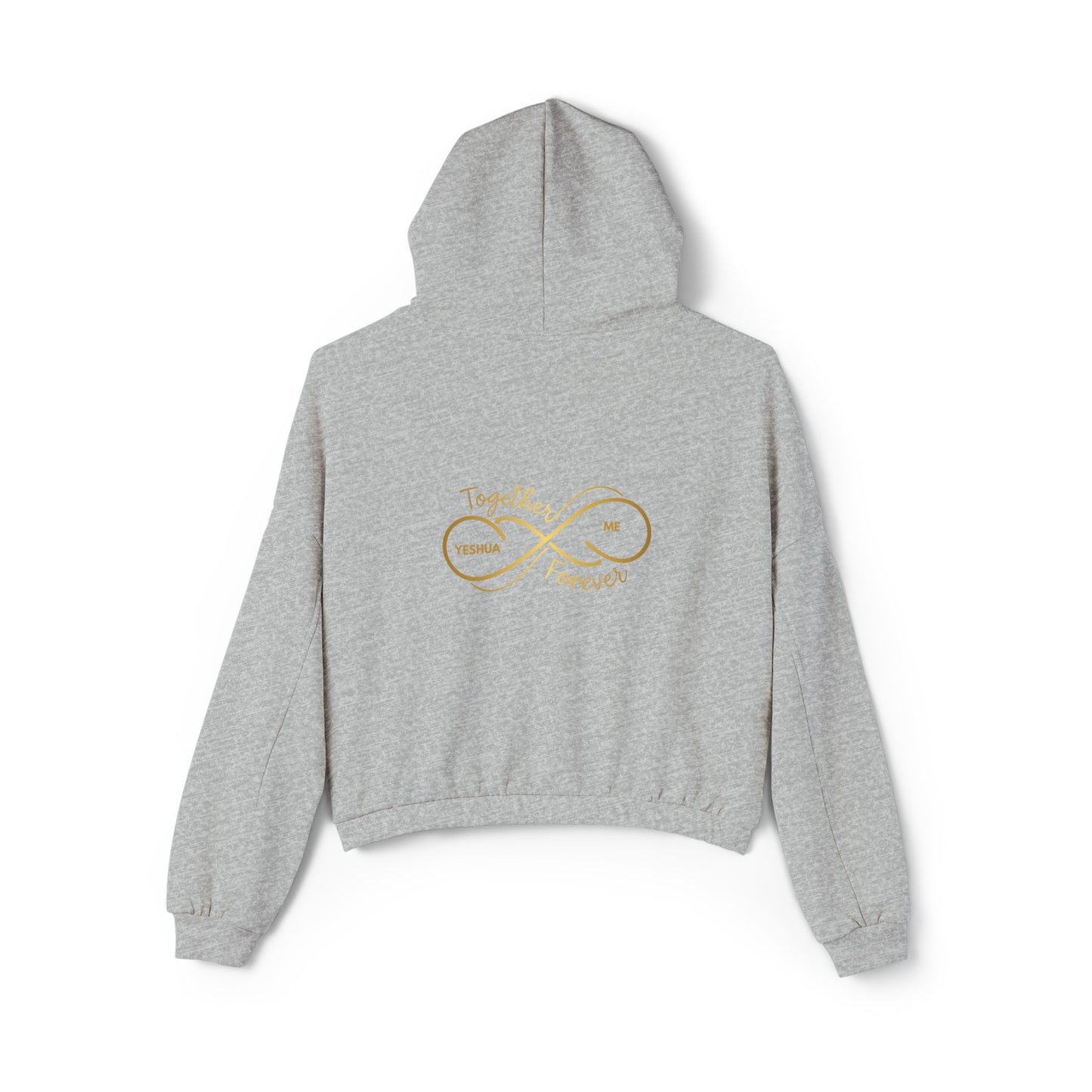 Infinity Loop YESHUA and Me Women's Hoodie (Design on Back)