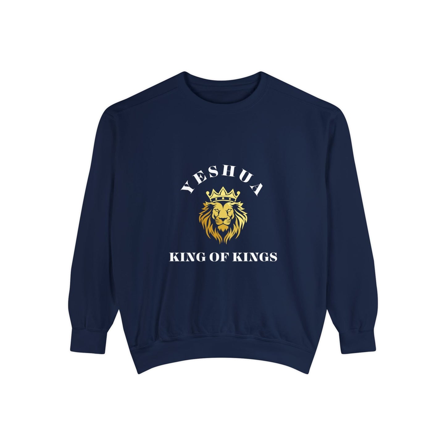 Yeshua Lion Garment-Dyed Sweatshirt