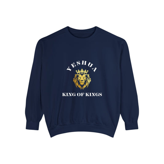 Yeshua Lion Garment-Dyed Sweatshirt