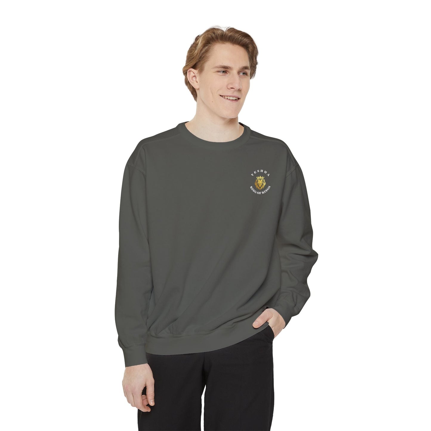 Yeshua Lion Garment-Dyed Sweatshirt